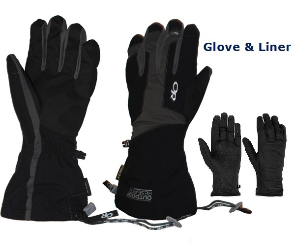 Arete Waterproof Glove & Liner Set